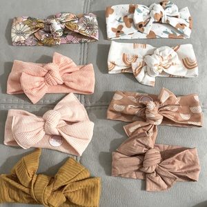 Baby head wraps (Sold individually) $9 each.